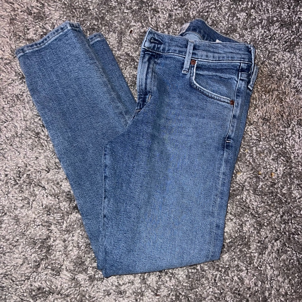 womens sizes 28 jeans - citizens of Humanity COH Elsa mid rise cropped jean blue